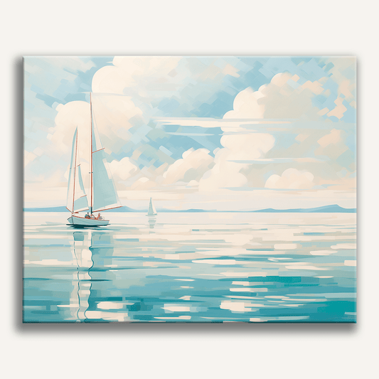 Boat in Blue