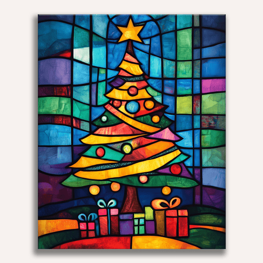 Glass Christmas Tree