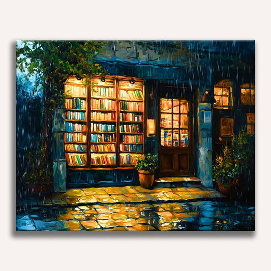Rainy Library