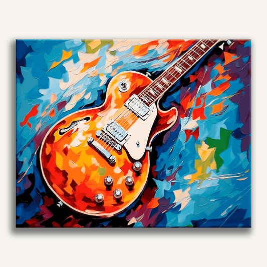 Resting Guitar