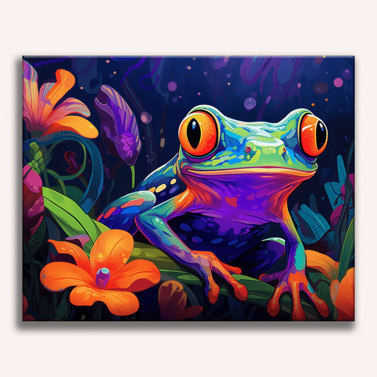 Vibrant Frog